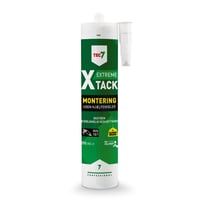 Tec7 montagelim X-tack, hvid