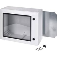 Vgskab Arca med rude, hxbxd 300x400x150 billede