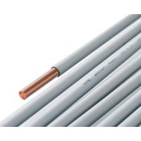 Wicu Tube - Hrdt kobberrr (Lige lngde), 22 x 1,0 mm - 5 meter