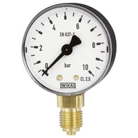 Manometer, vsm, 8/63mm, 2,5 bar, 1/4"