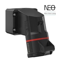 CEE vgudtag NEO, 16A 5P, 6H, rd, 400V, p underlag, skruekl.
