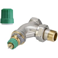 Ra-Dv 15 vinkellb, radiatorventil, 1/2", messing - Danfoss