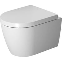 Duravit ME by Starck compact vægtoilet 370x480mm Rimless, skjult montering HygieneGlaze