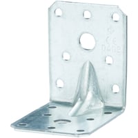 Vinkelbeslag 470, med rib, 70 x 70 x 55 mm