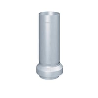 Rheinzink skydestykke, 100 mm, prePatina walzblank