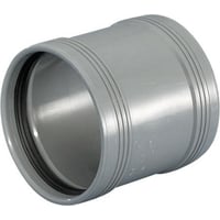 Skydemuffe, HT/PP, 75 mm, gr - Wavin