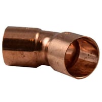 >B< ACR bjning, 45, muffe/muffe, 1 1/8", kleteknik, 39bar