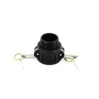 CAMLOCK kobling Type B, Polypropylen, 3/4" udvendig gevind, hun