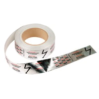 DEVI alu-tape til varmekabel med tekst, 25 mm, 25 m