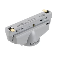 Global 1F Pendeladapter GB67-1 gr (alu) (m/nippel og aflastn.)