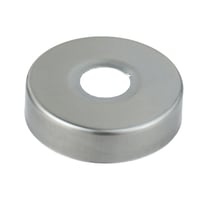 Rosetter til badarmatur, 80 mm, rustfrit stl - K. Neerskov