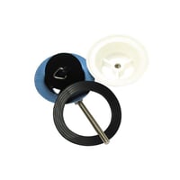 Bundventil til kar, 32 mm, forkromet