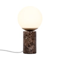 Nordlux Lilly Marble Bordlampe, Brun