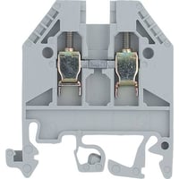 Wieland WK 2,5/U/V0 rækkeklemme, 2,5 mm², grå