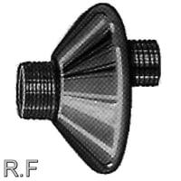 Tilgangsstykke, 60 mm, 3/4" x 1/2" forkr billede