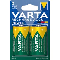 Billede af Varta batteri GENOPLADELIG D 3000mAh 2-PAK hos WATTOO.DK