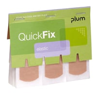 Plum plasterrefill elastik QuickFix, 75 x 25 mm, 45 stk.