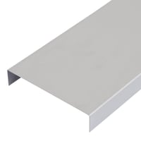 Billede af U-profil, blank aluminium, til bjlker og limtr, 20 x 115 x 20 mm, 1 meter