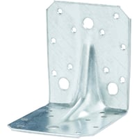 Vinkelbeslag 402, m/rib, 105 x 105 x 90 x 2,0 mm, FZB
