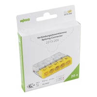2273 Blisterpakke, 5-leder, 2,5mm, 20 stk. – Wago