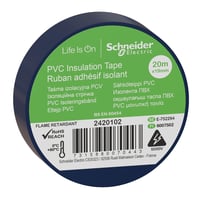 Blist isoleringstape pvc 19MMX20M bl?