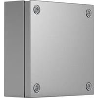 Eldon klemkasse, 150x150x80 mm, rustfri stl