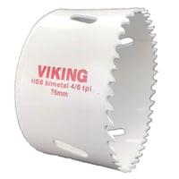 Hulsav HSS Bi-M 8-Cobalt ogs til rustfrit, 76 mm – Viking
