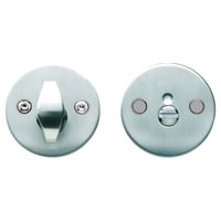 toiletbeslag, MA.C27, med skruer, L18, massiv roset,  50x2 mm, CC27