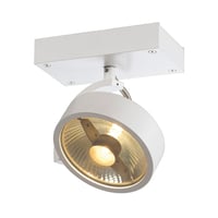 KALU 1 QPAR loftlampe, mathvid, ES111, maks. 75W