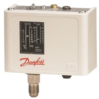 Danfoss KP 1, pressostat, -0,2-7,5 bar
