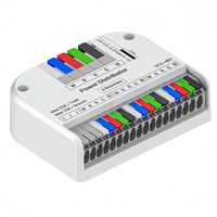 RGBW LED strip fordeler - hub med 3 udgange, 25A