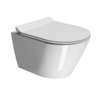 11: GSI Kube X vgtoilet 50x35cm med swirlflush og skjult montering