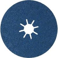 Fiberrondel Ø125x22 4819 K80 Stål aluminium