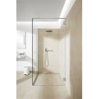 Brusedør Glassline, 1000mm, transparent - Unidrain