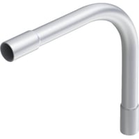 OBO Bøjning 90° aluminium, Ø 20 mm, længde 171 mm, godstykkelse 1,2 mm, radius 80 mm.