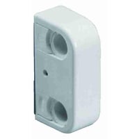 Purus Dobbelt Rørbærer CC40 12-15 mm - Hvid