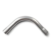 Bjning aluminium med muffer, 25 mm (1")