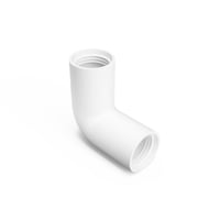 Vinkel 90, 32 mm, plast, muffe/muffe, gummittning, indstik