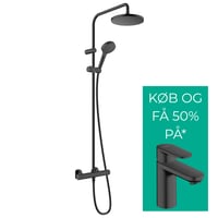 Hansgrohe Vernis Blend Showerpipe 200 brusesystem, 1jet, mat sort