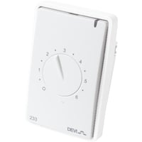 DEVI - Afdkning til DEVIregT 233 termostat, 1 modul, hvid (restsalg)