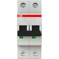 ABB Automatsikring C13A, 2P, 6KA, 2M billede