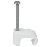 Tillex Clips 5x8/25mm-100 hvid (100 stk)