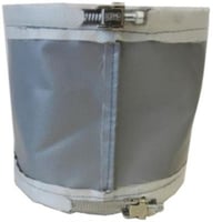 Flex forbindelse med spndebnd, 100 mm