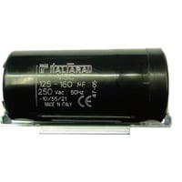Startkondensator, 125-160 uF, 330 V, 46 x 98 mm, med bjle
