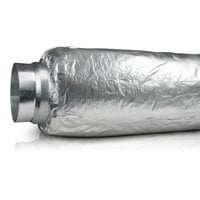 200 x 1200 mm Flex lyddmper ventilation SLF, 25 mm isolering - Air2Trust