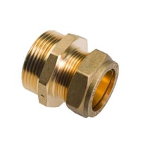 kompressions nippel, 6 mm, 1/4"
