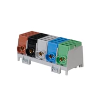 HLAK Klemme 25-5/10/25 BSG-S AL/CU, brun/sort/gr/bl/grn - Pollmann