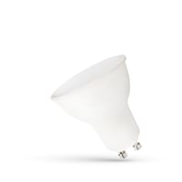 Spectrum 7,5W LED-pre GU10, 230V, mat hvid plastik, 710lm og RA80