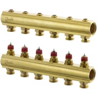 Danfoss FHF-6F - Manifold 6 + 6 afgange, uden flowmeter p fremlb