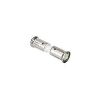 Henco pres muffe, PVDF, 16 x 16 mm